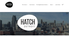 Desktop Screenshot of hatchdetroit.com